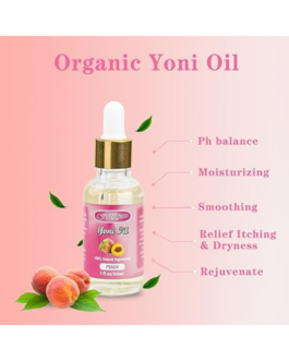 Feminine Wash & Natural Yoni Oil Set – Cleanse, Remove Odor, pH Balance for Women, Tested Yoni Wash, 1 fl.oz Peach Feminine Oil & 6.7 fl.oz Vaginal Intimate Wash with Cleaning Factor