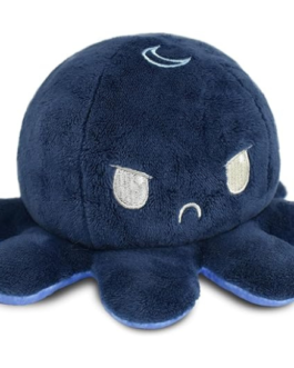 TeeTurtle – The Original Reversible Octopus Plushie – Day + Night – Cute Sensory Fidget Stuffed Animals That Show Your Mood